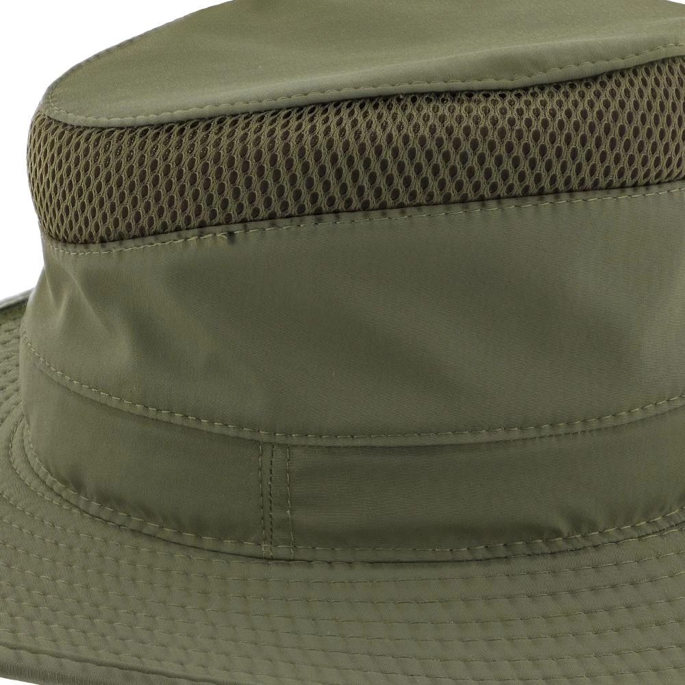 Peak - Dorfman Pacific Fossil 100% Nylon Outback Hat 6 Peak - Dorfman Pacific Fossil 100% Nylon Outback Hat - Image 6