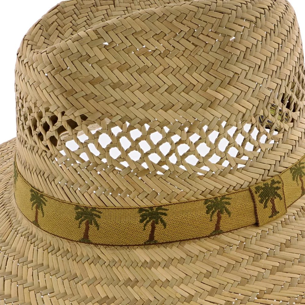 Caladesi - Dorfman Pacific Natural Rush Straw Safari Hat 6 Caladesi - Dorfman Pacific Natural Rush Straw Safari Hat - Image 6