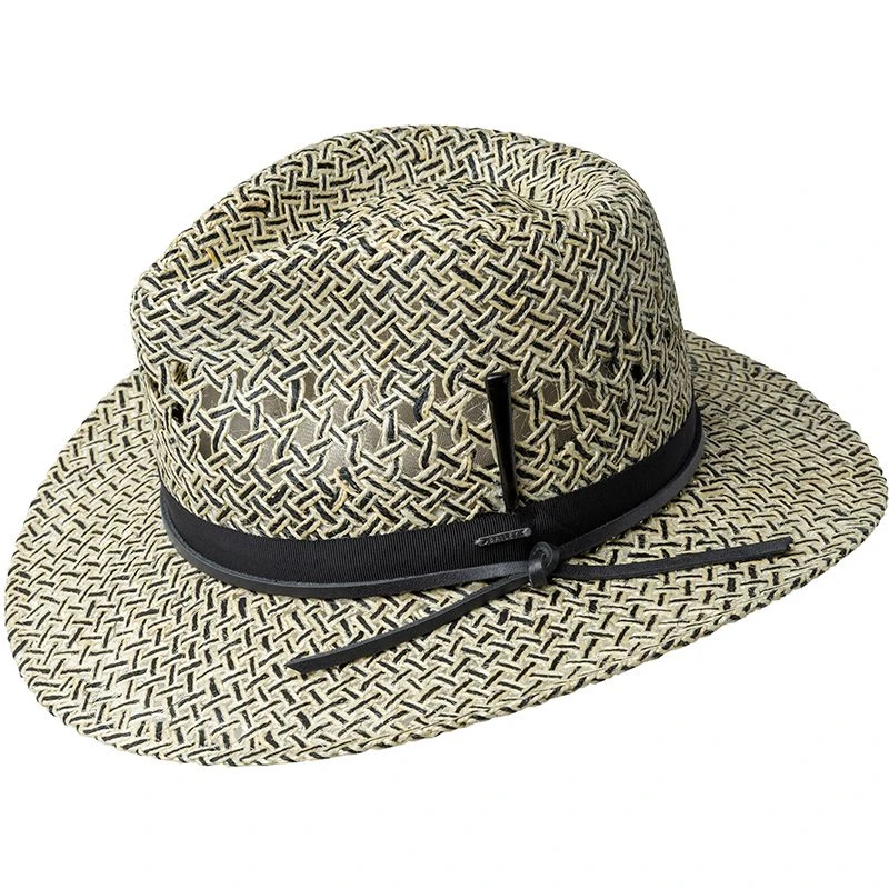 Telfar - Bailey Jute Straw Fedora Hat 1 Telfar - Bailey Jute Straw Fedora Hat