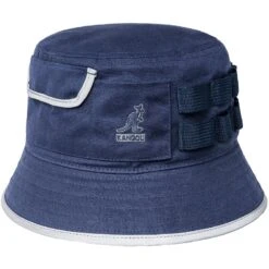 Waxed Utility Bucket - Kangol Cotton Bucket Hat -Hat Shop f79122256459fe40238d0525d33c1e7d