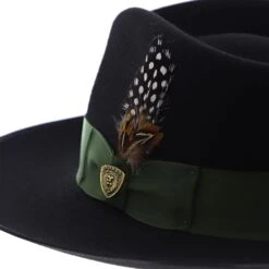 Cool Kid - Dobbs Wool Felt Fedora Hat -Hat Shop h dwcokdb black 4 eb8dc40d bea4 47b7 9967 eca1371f912c