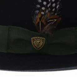 Cool Kid - Dobbs Wool Felt Fedora Hat -Hat Shop h dwcokdb black 5 446b337c 1b26 4d2e 9a63 2aa1bb07ed92