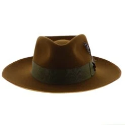 Cool Kid - Dobbs Wool Felt Fedora Hat -Hat Shop h dwcokdb cognac 1