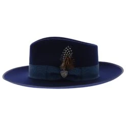Cool Kid - Dobbs Wool Felt Fedora Hat -Hat Shop h dwcokdb navy 2