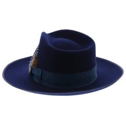 Cool Kid - Dobbs Wool Felt Fedora Hat -Hat Shop h dwcokdb navy 3