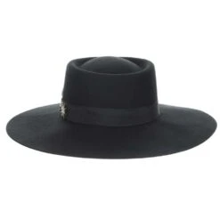 Aphrodite - Scala Wool Felt Bolero Hat 8 Aphrodite - Scala Wool Felt Bolero Hat -Hat Shop h lf283 blk 0a