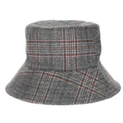 Morelia - Scala Wool Blend Bucket Hat -Hat Shop h lw758 blk 1a