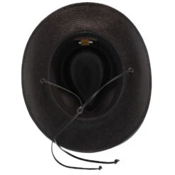 Belgrade - Stetson Shantung Straw Western Hat -Hat Shop h osblgd blk 7a
