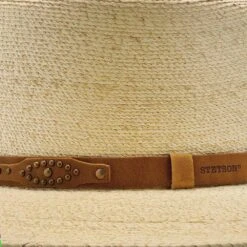 Highlands - Stetson Palm Straw Western Hat -Hat Shop h oshhln nat 5a