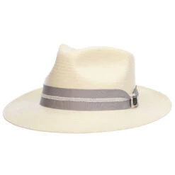 Bennett - Stacy Adams Toyo Straw Fedora Hat -Hat Shop h sa678 white 0 5014e443 94e6 4c82 bdb4 537acb456839