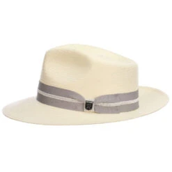 Bennett - Stacy Adams Toyo Straw Fedora Hat -Hat Shop h sa678 white 1