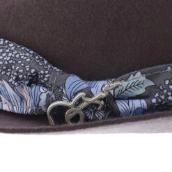 Accord - Santana Wool Felt Fedora Hat -Hat Shop h san371 grey 5