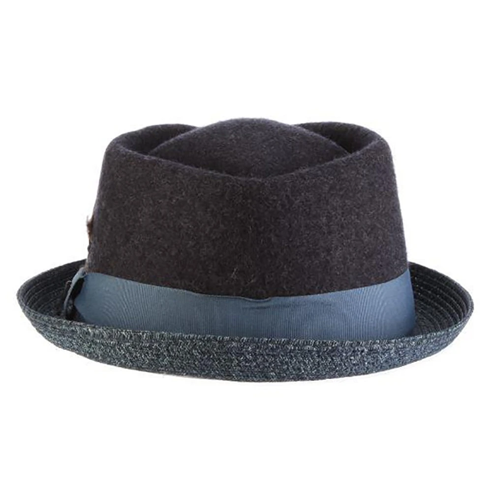 Century - Stacy Adams Wool Felt Fedora Hat With Paper Braid Brim 12 Century - Stacy Adams Wool Felt Fedora Hat With Paper Braid Brim - Image 12