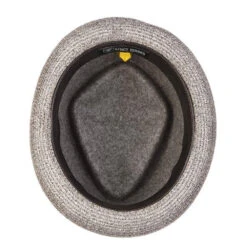 Century - Stacy Adams Wool Felt Fedora Hat With Paper Braid Brim 21 Century - Stacy Adams Wool Felt Fedora Hat With Paper Braid Brim -Hat Shop h saw700 grnt 3