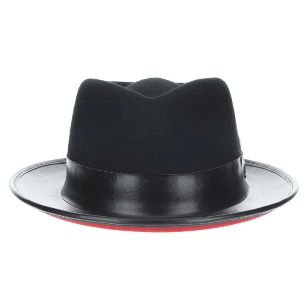 Provo - Stacy Adams Wool Felt Fedora Hat 3 Provo - Stacy Adams Wool Felt Fedora Hat - Image 3