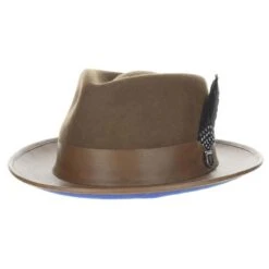 Provo - Stacy Adams Wool Felt Fedora Hat 18 Provo - Stacy Adams Wool Felt Fedora Hat -Hat Shop h saw708 brn 0a 96d476d9 e319 46d5 9204 aebec6e0a08f