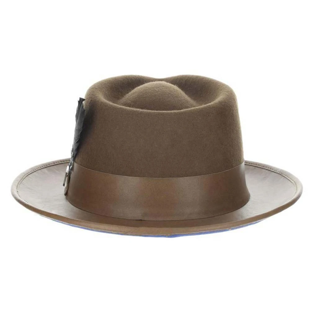 Provo - Stacy Adams Wool Felt Fedora Hat 8 Provo - Stacy Adams Wool Felt Fedora Hat - Image 8