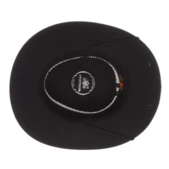 Stetson Mesh Covered Nylon Safari Gambler Hat -Hat Shop h stc205 blk 03