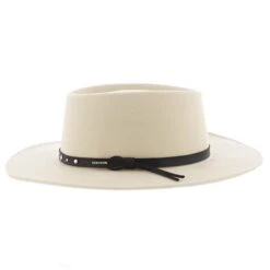 Black Hawk - Stetson Felt Gambler Hat - SWBKHK -Hat Shop h swbkhk silverbelly 2