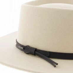 Black Hawk - Stetson Felt Gambler Hat - SWBKHK -Hat Shop h swbkhk silverbelly 4 scaled