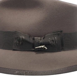 Whippet Distressed - Stetson Fur Felt Fedora Hat -Hat Shop h tf65wib caribou 5a