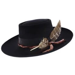 Kings Row - Stetson Wool Felt Bolero Hat 29 Kings Row - Stetson Wool Felt Bolero Hat -Hat Shop h tfkngsr black 0 520ca4ca 66e5 487e aa18 976e1d6b93d6