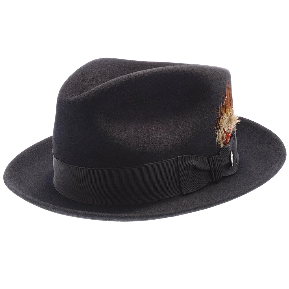 Mercury - Stetson Fur Felt Fedora Hat - TFMCRY 1 Mercury - Stetson Fur Felt Fedora Hat - TFMCRY