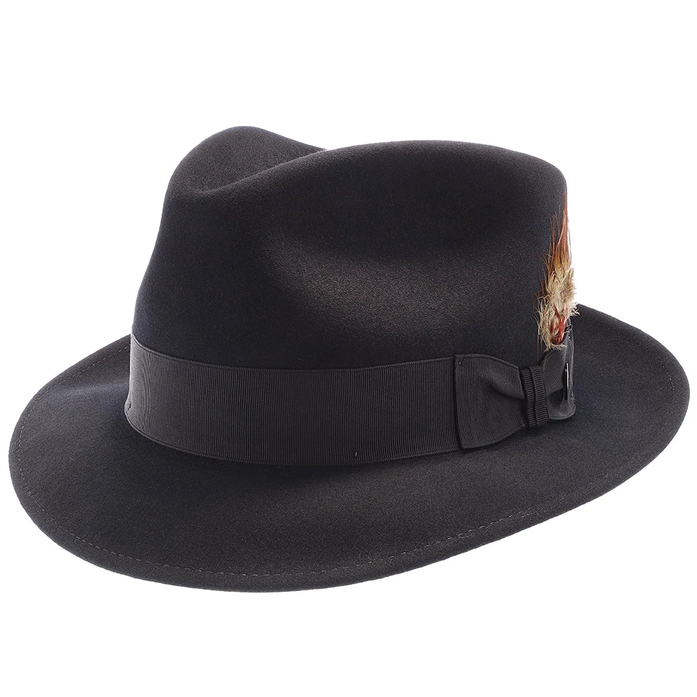 Mercury - Stetson Fur Felt Fedora Hat - TFMCRY 2 Mercury - Stetson Fur Felt Fedora Hat - TFMCRY - Image 2