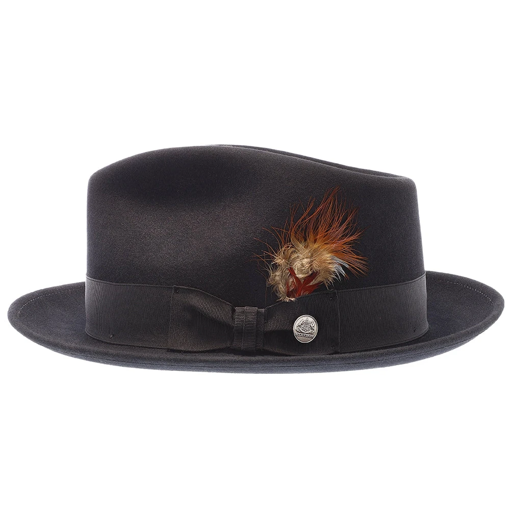Mercury - Stetson Fur Felt Fedora Hat - TFMCRY 7 Mercury - Stetson Fur Felt Fedora Hat - TFMCRY - Image 7