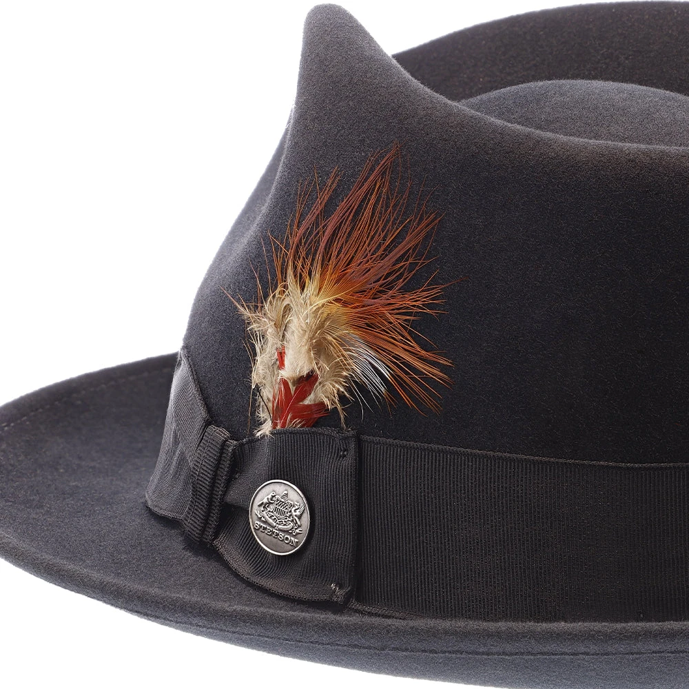 Mercury - Stetson Fur Felt Fedora Hat - TFMCRY 9 Mercury - Stetson Fur Felt Fedora Hat - TFMCRY - Image 9