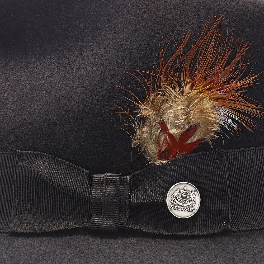 Mercury - Stetson Fur Felt Fedora Hat - TFMCRY 11 Mercury - Stetson Fur Felt Fedora Hat - TFMCRY - Image 11