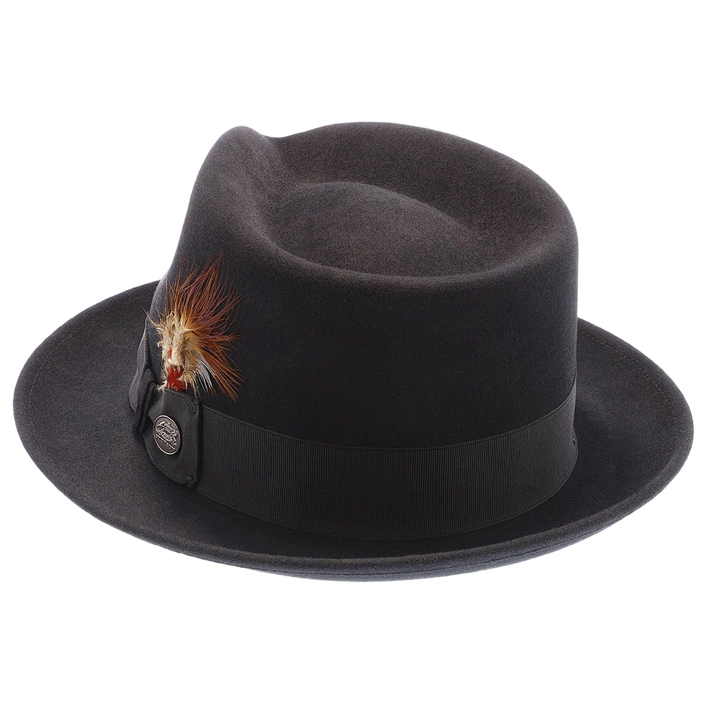Mercury - Stetson Fur Felt Fedora Hat - TFMCRY 13 Mercury - Stetson Fur Felt Fedora Hat - TFMCRY - Image 13