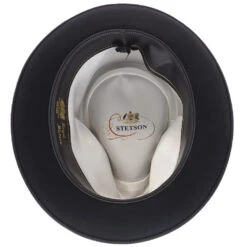 Mercury - Stetson Fur Felt Fedora Hat - TFMCRY 30 Mercury - Stetson Fur Felt Fedora Hat - TFMCRY -Hat Shop h tfmcry blk 7a