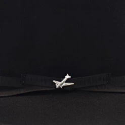 Premier Stratoliner - Stetson Fur Felt Fedora Hat -Hat Shop h tfpstrb blk 4a