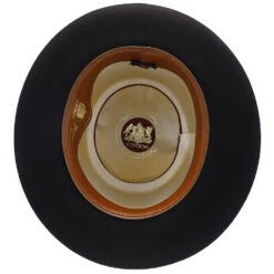 Premier Stratoliner - Stetson Fur Felt Fedora Hat -Hat Shop h tfpstrb blk 6a