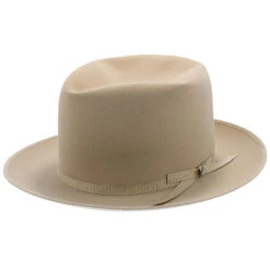 Premier Stratoliner - Stetson Fur Felt Fedora Hat -Hat Shop h tfpstrb silverbell 9a