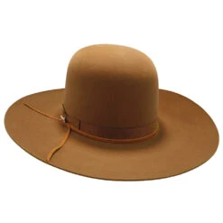 Smith - Stetson Fur Felt Open Crown Western Hat -Hat Shop h tfsmth chestnut 5a
