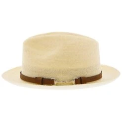 Alimeter - Stetson Hemp Straw Fedora Hat -Hat Shop h tsalmtn 2