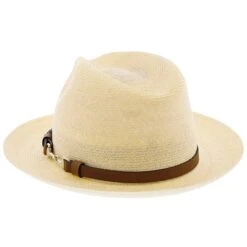 Alimeter - Stetson Hemp Straw Fedora Hat -Hat Shop h tsalmtn 3