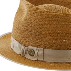 Inwood - Stetson Hemp Fedora Hat - TSINWDB 22 Inwood - Stetson Hemp Fedora Hat - TSINWDB -Hat Shop h tsinwdb bronze 4