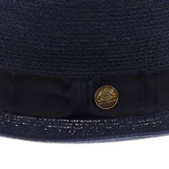 Inwood - Stetson Hemp Fedora Hat - TSINWDB 36 Inwood - Stetson Hemp Fedora Hat - TSINWDB -Hat Shop h tsinwdb navy 5