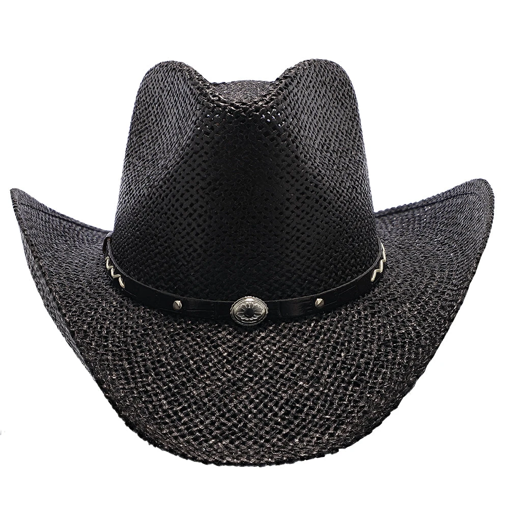 Onyx - Stetson Twisted Paper Straw Hat 4 Onyx - Stetson Twisted Paper Straw Hat - Image 4