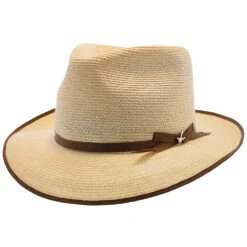 Stratoliner (Special Edition) - Stetson Hemp Straw Fedora Hat -Hat Shop h tssest nat 0a