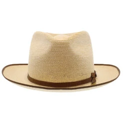 Stratoliner (Special Edition) - Stetson Hemp Straw Fedora Hat -Hat Shop h tssest nat 2a
