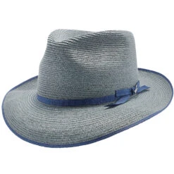 Stratoliner (Special Edition) - Stetson Hemp Straw Fedora Hat -Hat Shop h tssest turq 0a 29cf5fab 26d6 44d3 a401 ce431a2e92e7