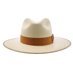 Tri-City - Stetson Shantung Straw Fedora Hat 25 Tri-City - Stetson Shantung Straw Fedora Hat -Hat Shop h tstcty nat 1a