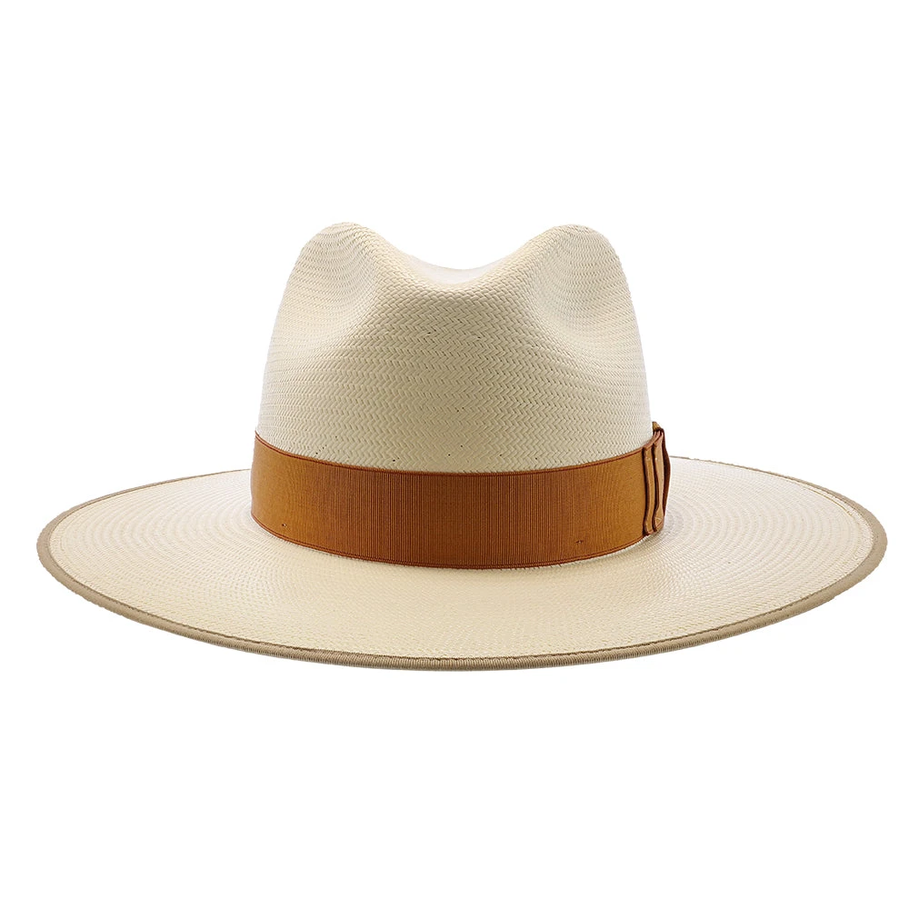 Tri-City - Stetson Shantung Straw Fedora Hat 6 Tri-City - Stetson Shantung Straw Fedora Hat - Image 6