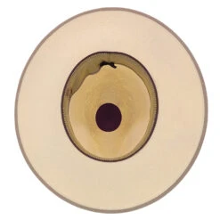 Tri-City - Stetson Shantung Straw Fedora Hat 24 Tri-City - Stetson Shantung Straw Fedora Hat -Hat Shop h tstcty nat 5a