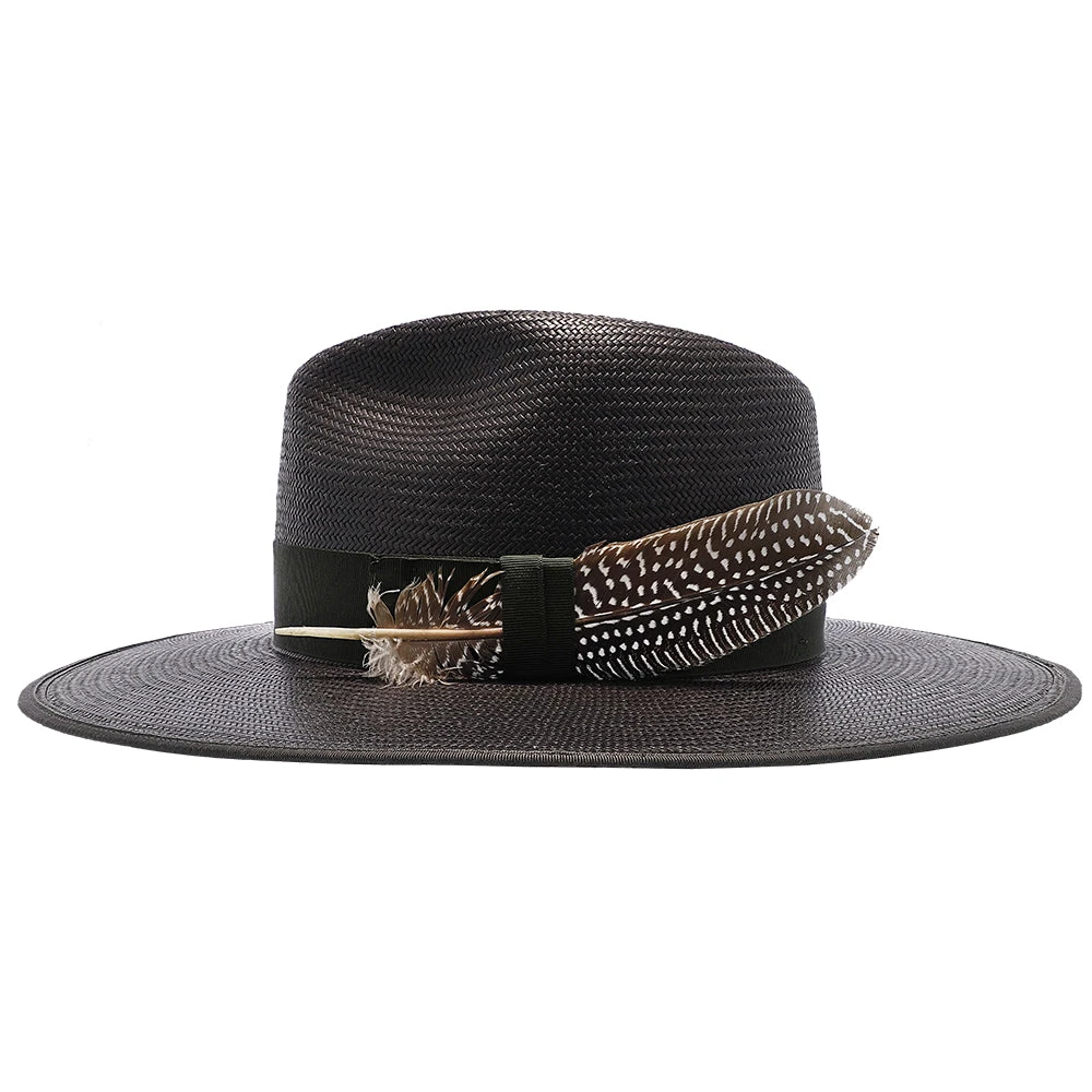 Tri-City - Stetson Shantung Straw Fedora Hat 11 Tri-City - Stetson Shantung Straw Fedora Hat - Image 11