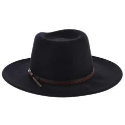 Bozeman (Earflaps) - Stetson Wool Felt Outdoor Hat -Hat Shop h twbozee black 4